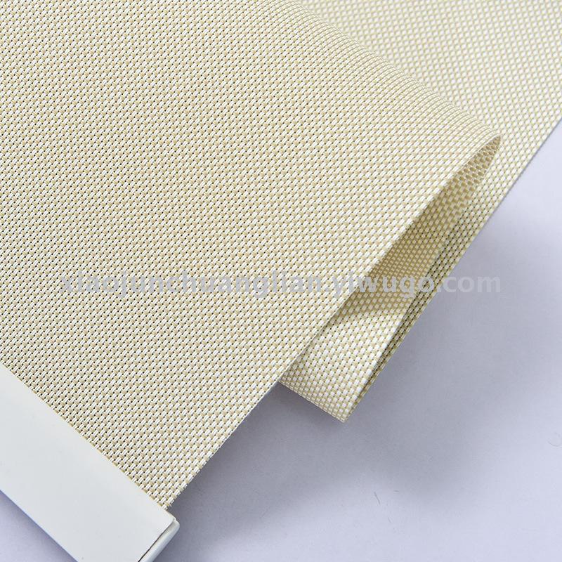 The Fire retardant sun fabric roller shutter PVC fiber office semi - shading and sunshade landscape curtain