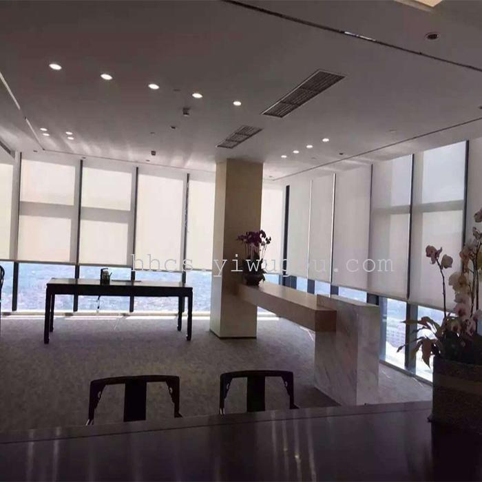 Thickening Sunshade insulation Home Office roll Curtain Polyester Fabric custom curtain finished product