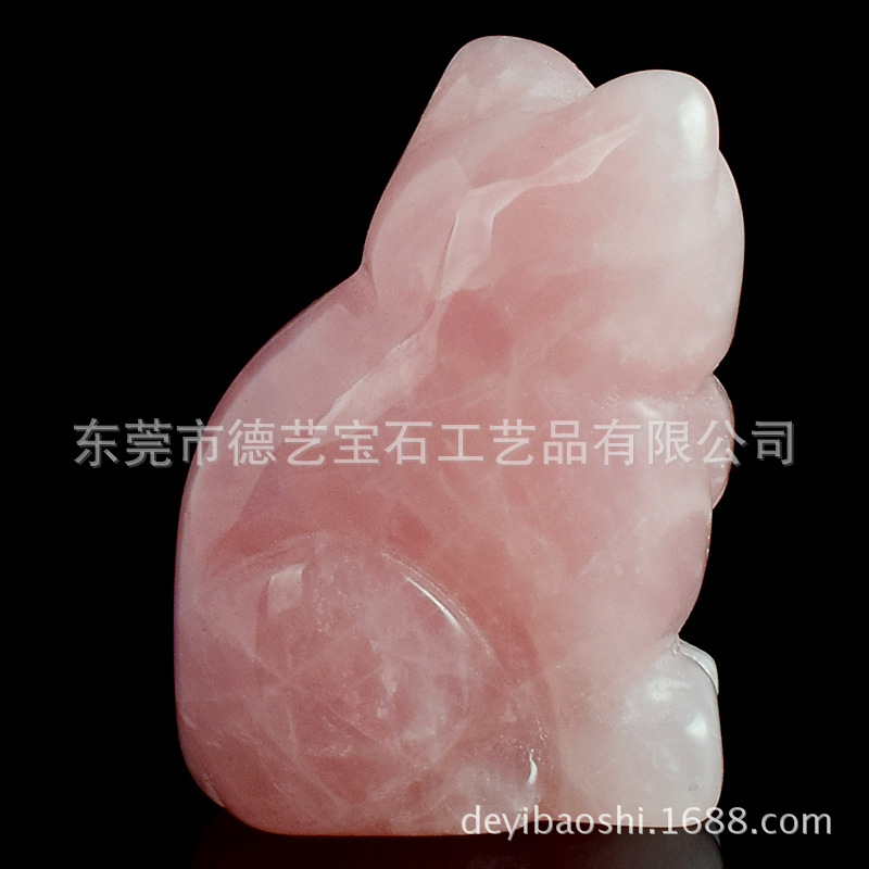 Factory Crystal Kitten Animal Ornaments Pink Crystal Carved Kitten Crafts Crystal Animal Factory Crystal Kitten Animal Ornaments Pink Crystal Carved Kitten Crafts Crystal Animal