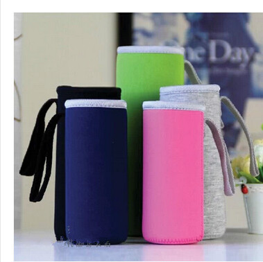 Wholesale Custom Creative Thermos Cup Cover Lemon Cup Cover Glass Cup Tube Neoprene Can Cooler Printable Logo