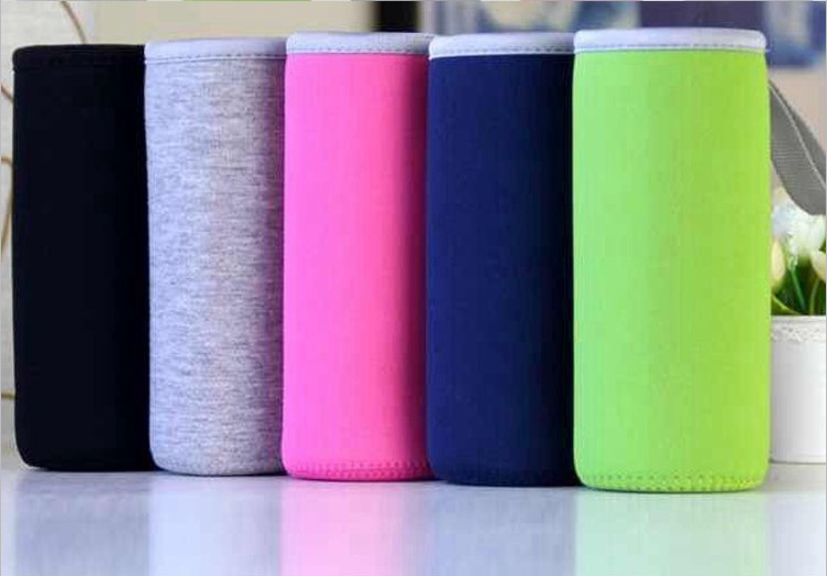 Wholesale Custom Creative Thermos Cup Cover Lemon Cup Cover Glass Cup Tube Neoprene Can Cooler Printable Logo