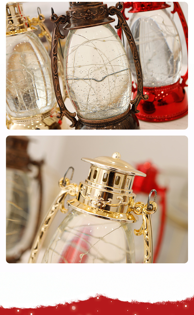 Glowing Night Lights Crystal Ball Floating Snowflake Barn Lantern Desktop Decoration Creative Children Bedside Lamp Crafts Power Light Glowing Night Lights Crystal Ball Floating Snowflake Barn Lantern Desktop Decoration Creative Children Bedside Lamp Crafts Power Light