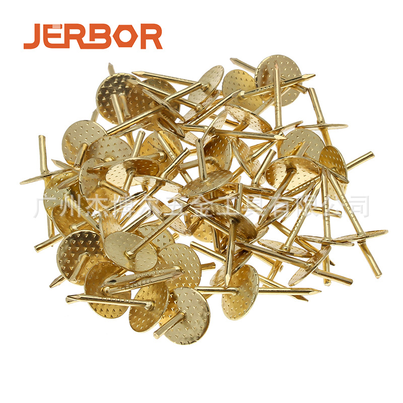 Factory Direct Sales 50PCs American 20lb Flower Pin Hook Boxed Photo Frame Clock Iron Hanging Weight Hanging Buckle Hook Nail