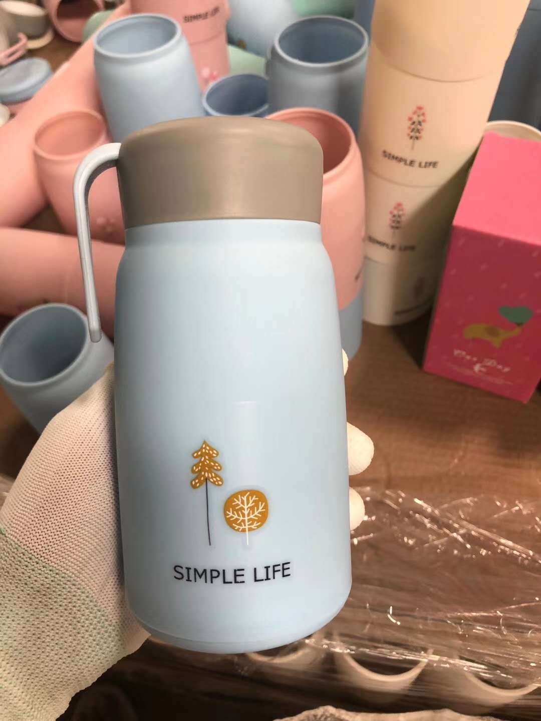 Fashion Trending New Small Q Glass Cup Gift Cup Gift Cup Customizable Printed Logo