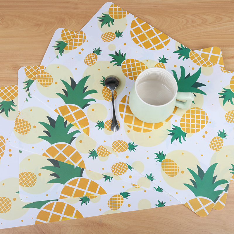 Environmental protection quality new material thickened PP table mat japanese-style heat insulation table mat plate pad bowl pad