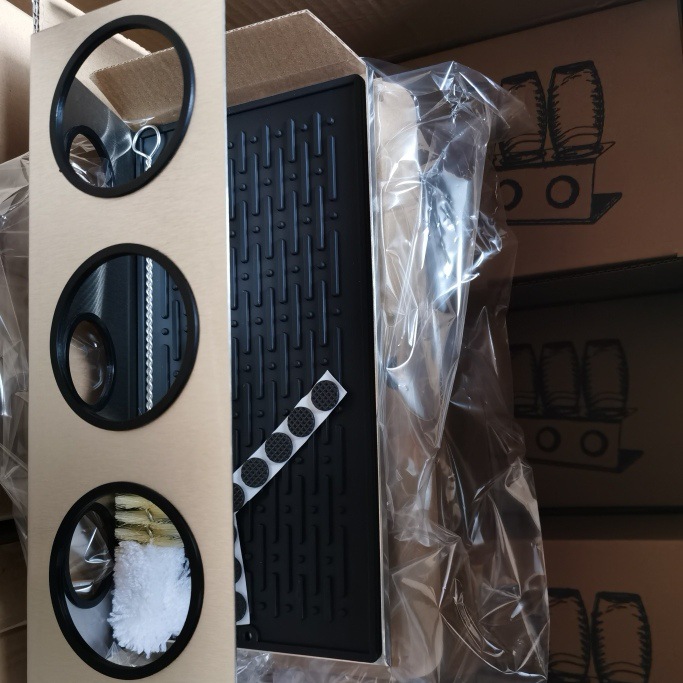Amazon Stainless Steel Soda Bottle Draining Rack Soda Glass Cup Anti-Moisture Rack with Silica Gel Pad Brush Rack Amazon Stainless Steel Soda Bottle Draining Rack Soda Glass Cup Anti-Moisture Rack with Silica Gel Pad Brush Rack