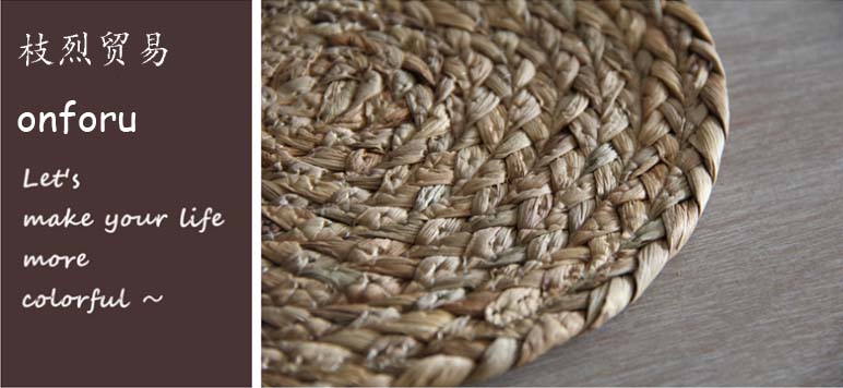 Export american-style rural vintage rural areas, handmade straw MATS, heat insulation pad cup MATS Zambia Export american-style rural vintage rural areas, handmade straw MATS, heat insulation pad cup MATS Zambia