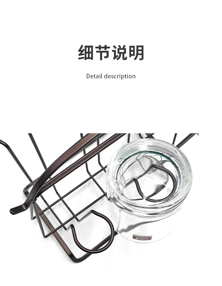 Ri Pai Household Supplies Iron Cup Holder Water Cup Storage Shelf Glass Cup Storage Rack Water Cup Draining Hanger Ri Pai Household Supplies Iron Cup Holder Water Cup Storage Shelf Glass Cup Storage Rack Water Cup Draining Hanger