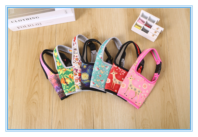 Cloth Cover Milk Tea Cup Cover Thermos Cup Cover Universal Cup Tube Heat Insulation Anti-Scald Glass Cup Bags Water Cup Portable Protective Cup Cover