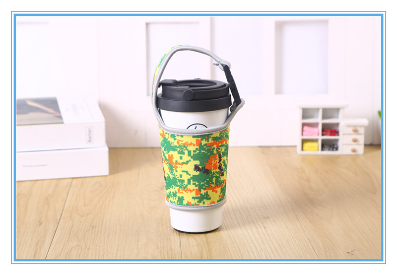 Cloth Cover Milk Tea Cup Cover Thermos Cup Cover Universal Cup Tube Heat Insulation Anti-Scald Glass Cup Bags Water Cup Portable Protective Cup Cover