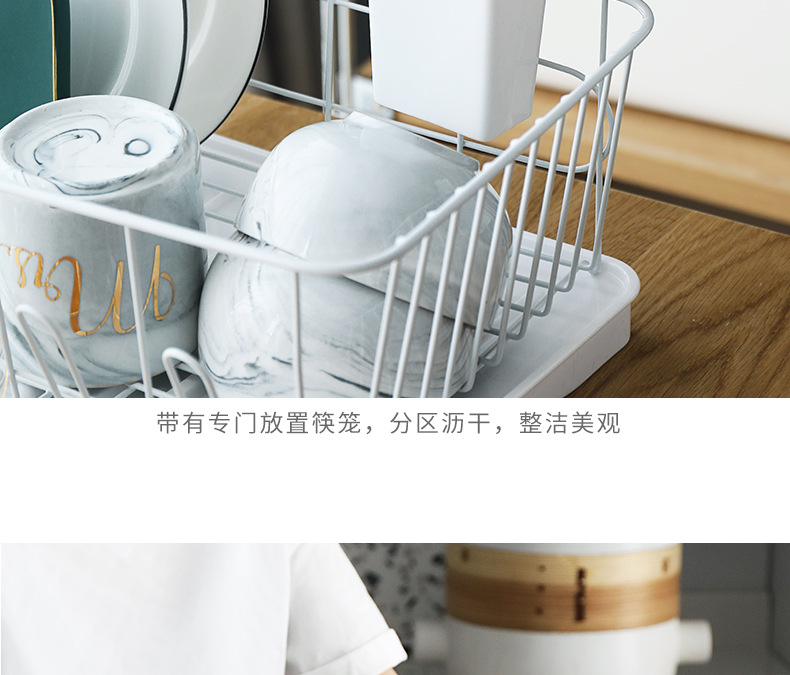 Tableware Drain Rack Sink Sink Sink Kitchen Glass Cup Dish Rack Cold Bowl Rack Kitchen Storage Rack