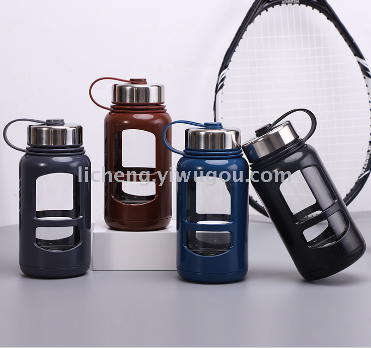 New Portable Space Glass Drop-Resistant Large Capacity L Plastic Glass Cup Kettle Tea Cup Water Bottle