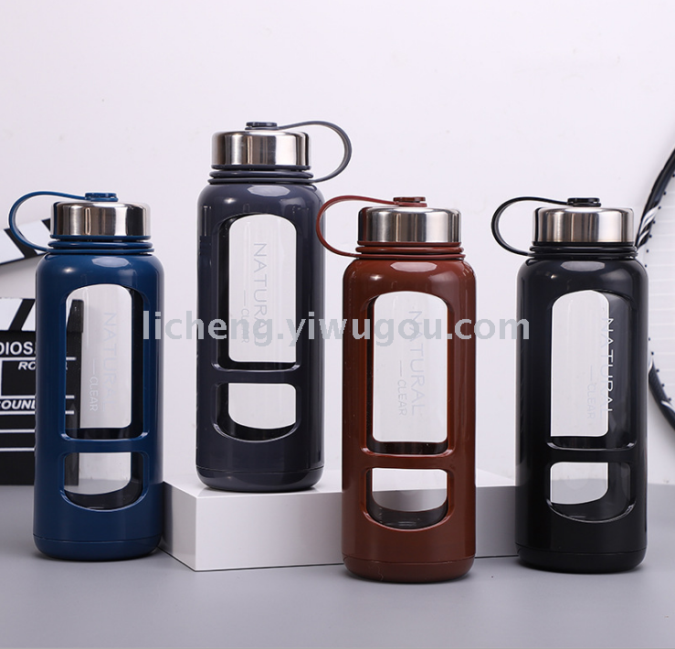New Portable Space Glass Drop-Resistant Large Capacity L Plastic Glass Cup Kettle Tea Cup Water Bottle New Portable Space Glass Drop-Resistant Large Capacity L Plastic Glass Cup Kettle Tea Cup Water Bottle