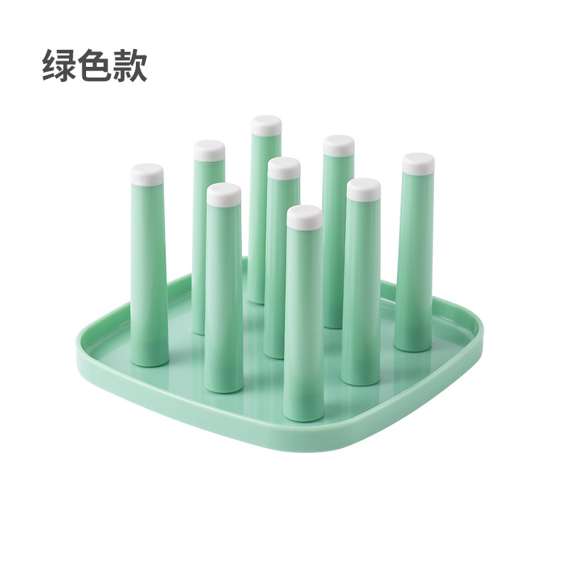 Glass Cup Drain Rack Plastic Drain Cup Holder Creative Home Utensils Rack Cup Saucer Cup Holder Wine Glass Holder
