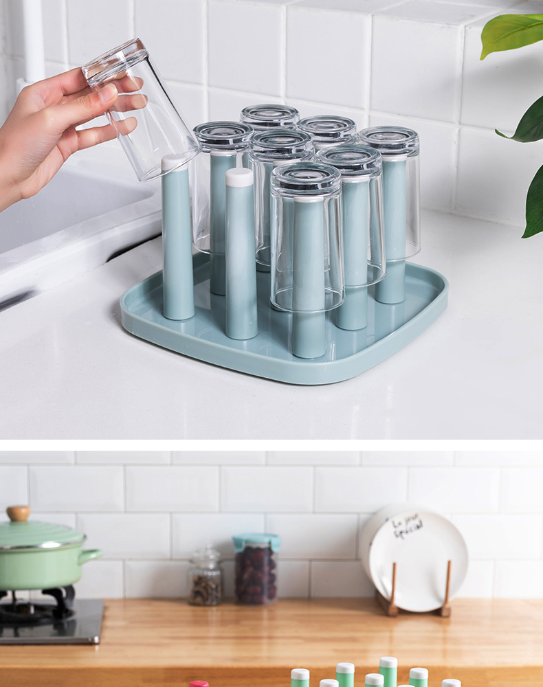 Glass Cup Drain Rack Plastic Drain Cup Holder Creative Home Utensils Rack Cup Saucer Cup Holder Wine Glass Holder Glass Cup Drain Rack Plastic Drain Cup Holder Creative Home Utensils Rack Cup Saucer Cup Holder Wine Glass Holder