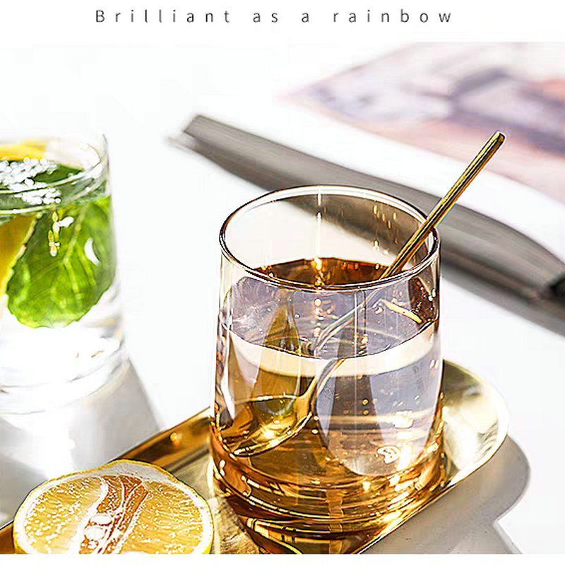 Colorful Nordic Style Colorful Glass Cup Simple Internet Celebrity Drinking Cup Restaurant Whiskey Household Cups Colorful Nordic Style Colorful Glass Cup Simple Internet Celebrity Drinking Cup Restaurant Whiskey Household Cups