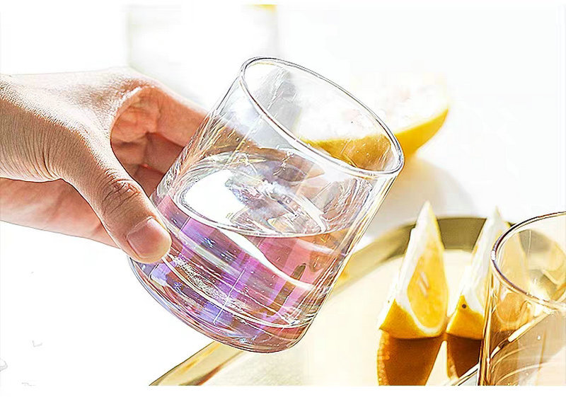 Colorful Nordic Style Colorful Glass Cup Simple Internet Celebrity Drinking Cup Restaurant Whiskey Household Cups Colorful Nordic Style Colorful Glass Cup Simple Internet Celebrity Drinking Cup Restaurant Whiskey Household Cups