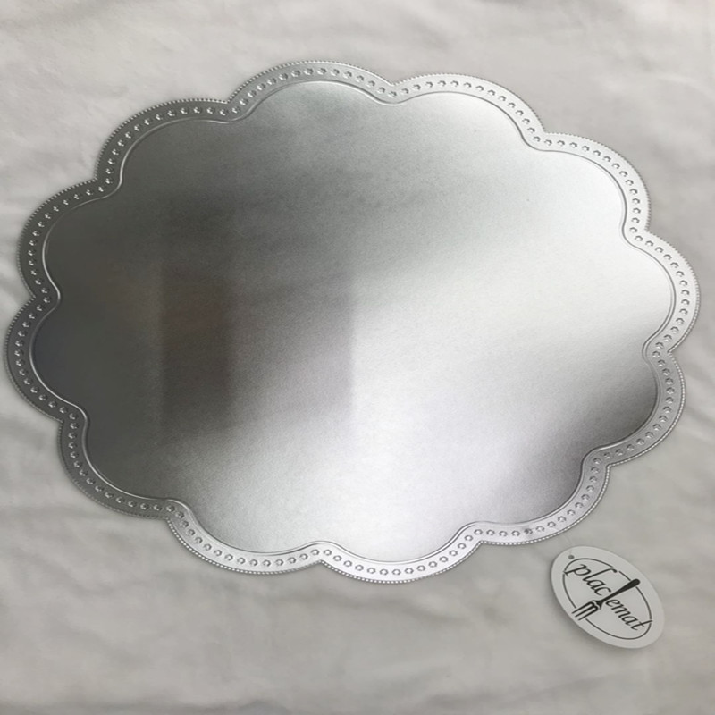 Western table mat cloth european-style PVC heat insulation mat anti-sliding mat table mat pad pad
