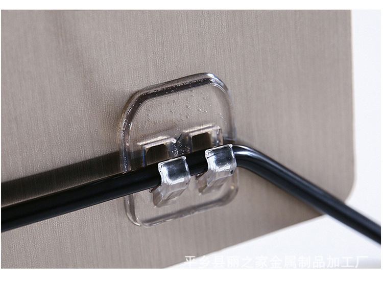 Punch Free Rack Wall Hanging Iron Washstand Bathroom Storage Rack Bathroom Strong Hook Kitchen Sticky Hook Storage Rack