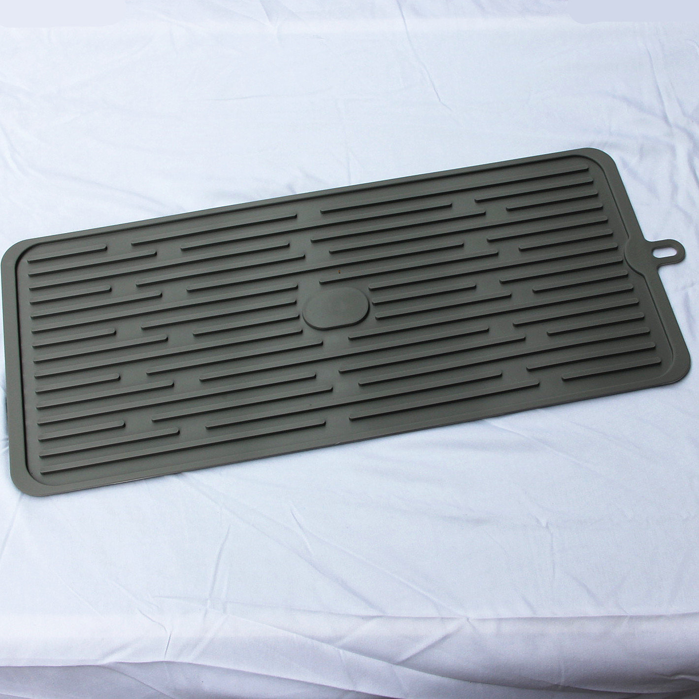 Multifunctional Silicone Draining Pad Kitchen Wine Glass Tableware Heat Insulation Pot Mat Foldable Non-Slip Placemat Factory Direct Sales