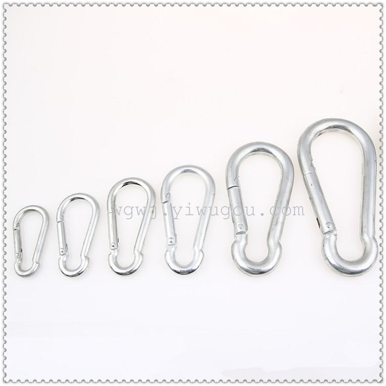 No. 5 calabash mountaineering buckle put spring hook iron 5mm*50mm