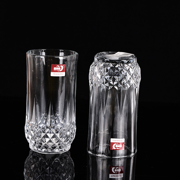 Green Apple Series Wholesale Glass Cup Diamond Cup Whiskey Shot Glass Meal Cup Wine Glass