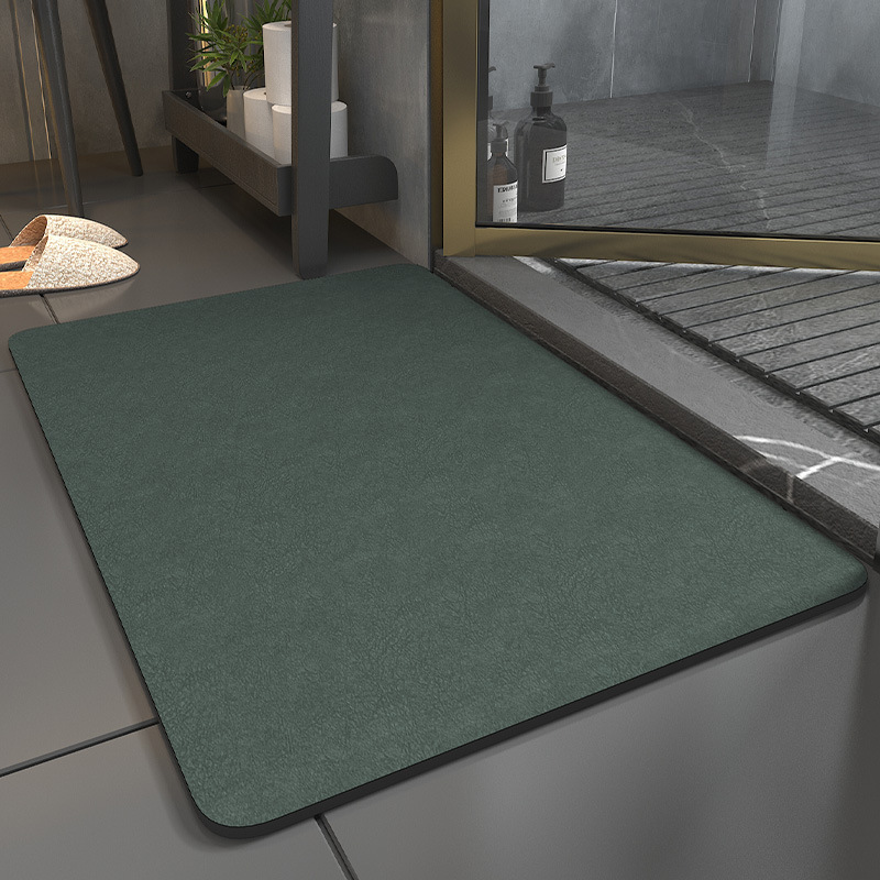 Diatomite Cushion Bathroom Mats Toilet Quick-Drying Household Hydrophilic Pad Toilet Non-Slip Mat Carpet Door Mat