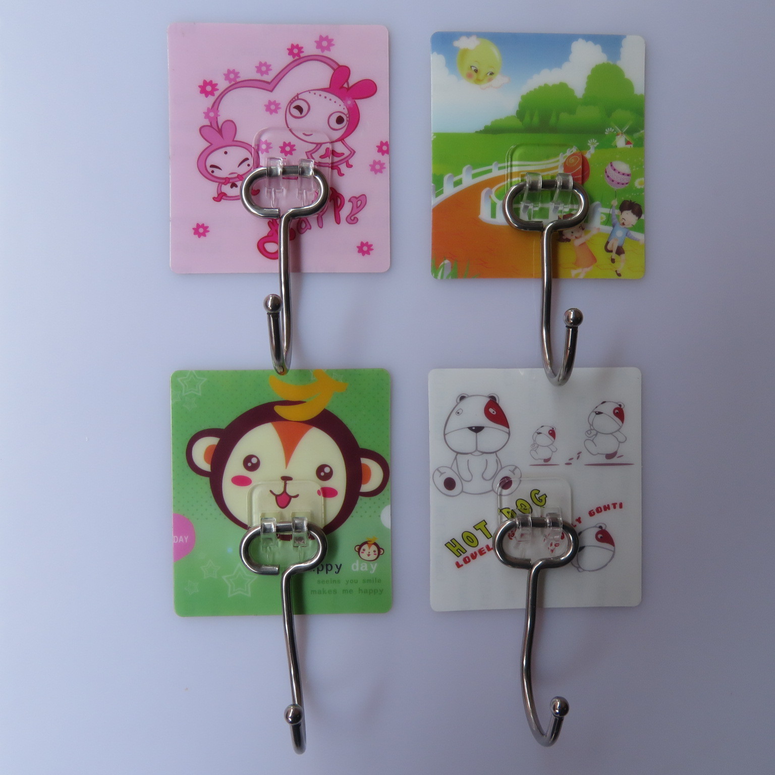 Non-Marking Creativity Hook Nano 513 Stickers Pure Stainless Steel Large Hook Punch-Free behind the Wall Door Coat Hook Non-Marking Creativity Hook Nano 513 Stickers Pure Stainless Steel Large Hook Punch-Free behind the Wall Door Coat Hook