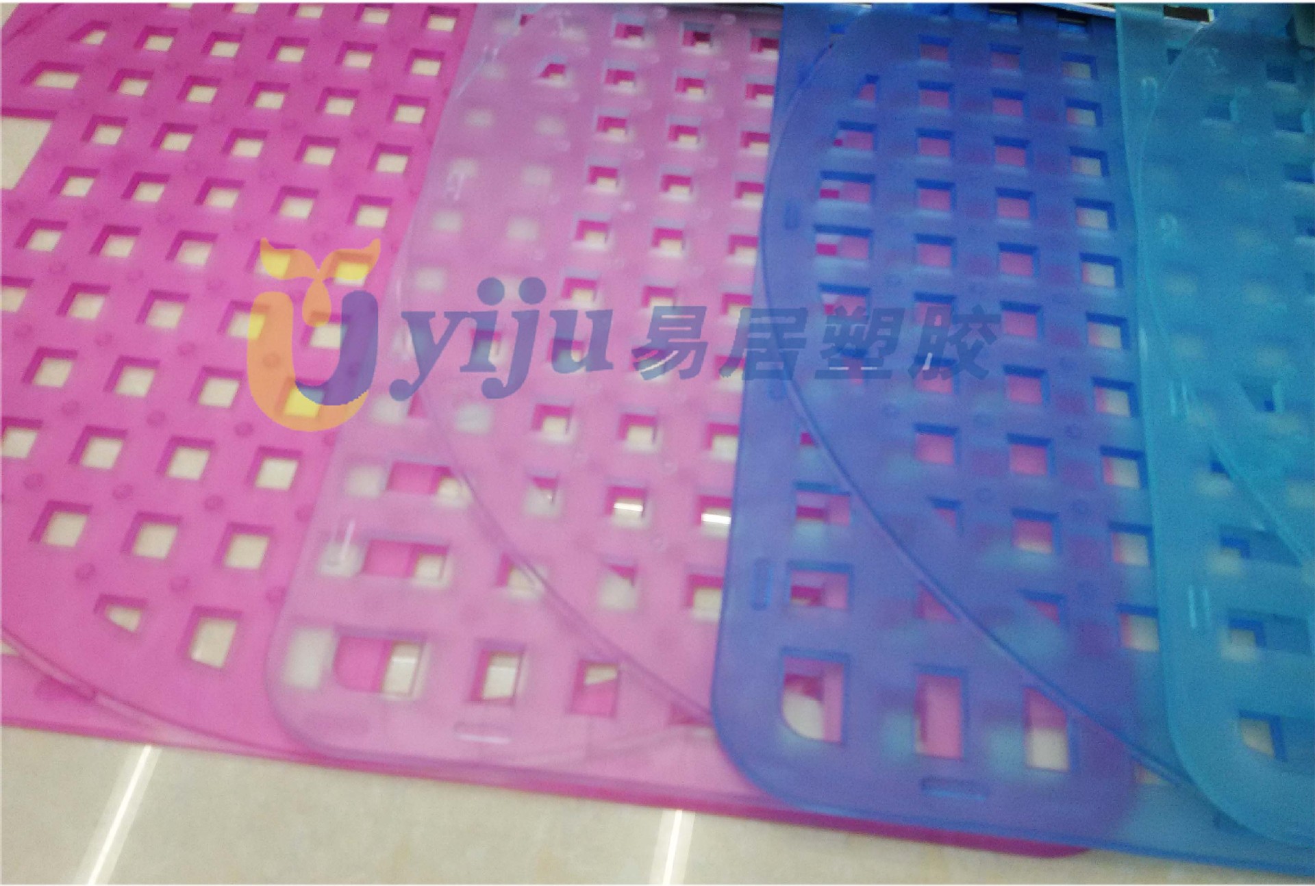 PVC plaid round mat, food mat, cup mat, sink mat, asphalt mat, anti-skid pad, heat insulation mat, bowl mat manufacturer