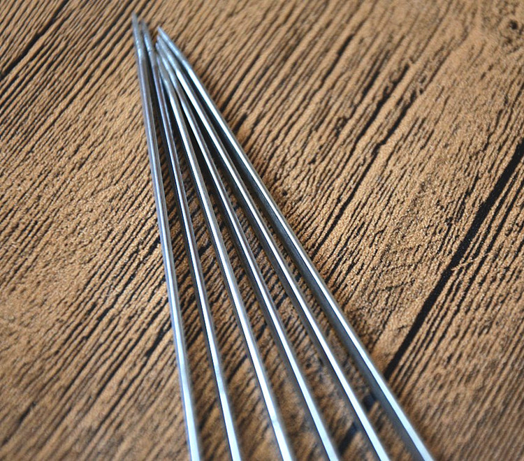 Oven Skewer Barbecue Stick 40cm 35cm Barbecue 9 Word Hook Flat Tab Thickened Gua Lu Barbecue Stick Widening Iron Stick