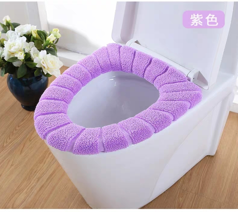 O-type cushion Four seasons can be used to knit toilet cushion if autumn and winter toilet cushion O-type cushion