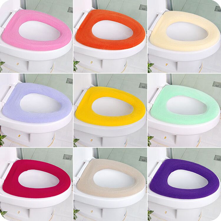 O-type cushion Four seasons can be used to knit toilet cushion if autumn and winter toilet cushion O-type cushion