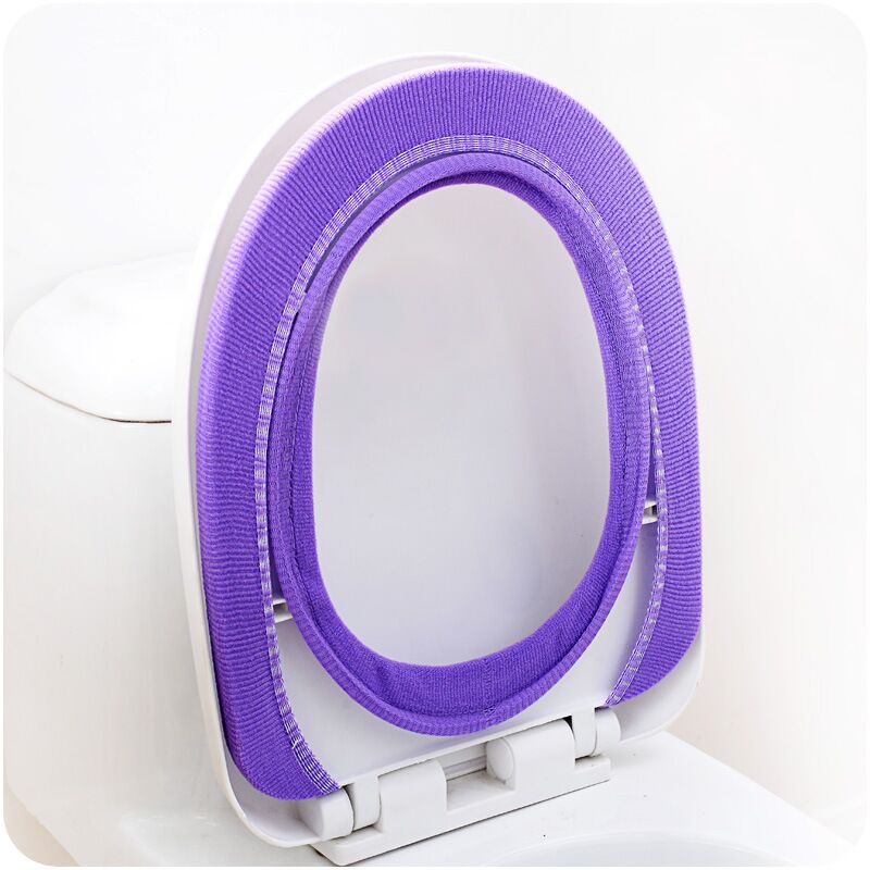 O-type cushion Four seasons can be used to knit toilet cushion if autumn and winter toilet cushion O-type cushion