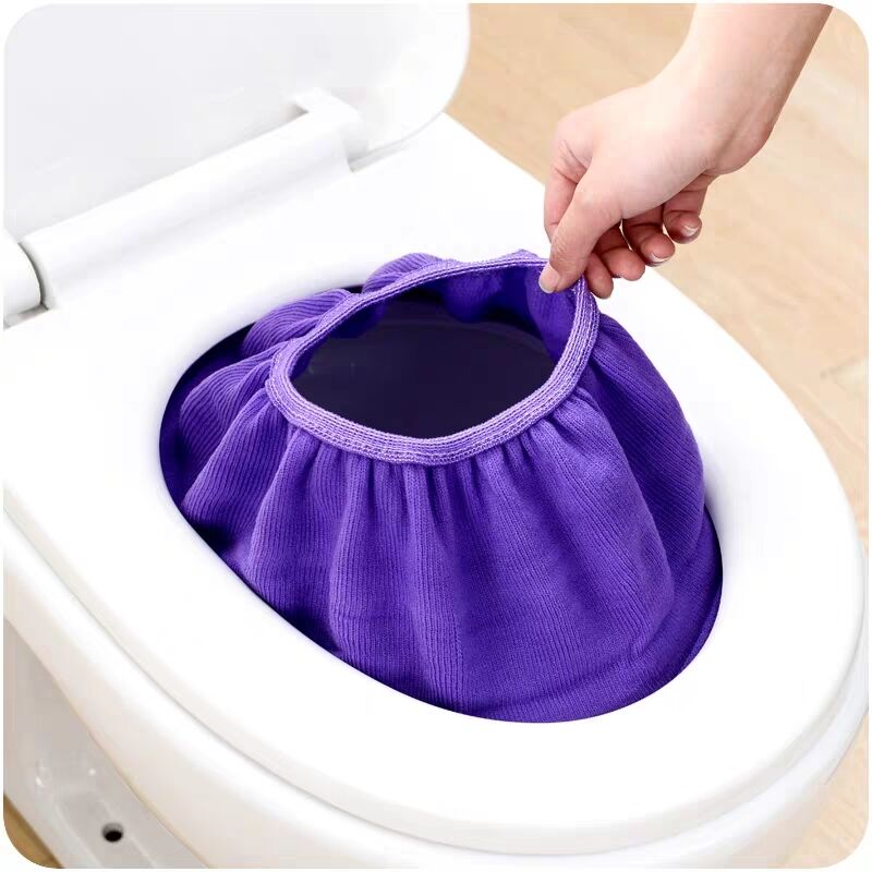 O-type cushion Four seasons can be used to knit toilet cushion if autumn and winter toilet cushion O-type cushion