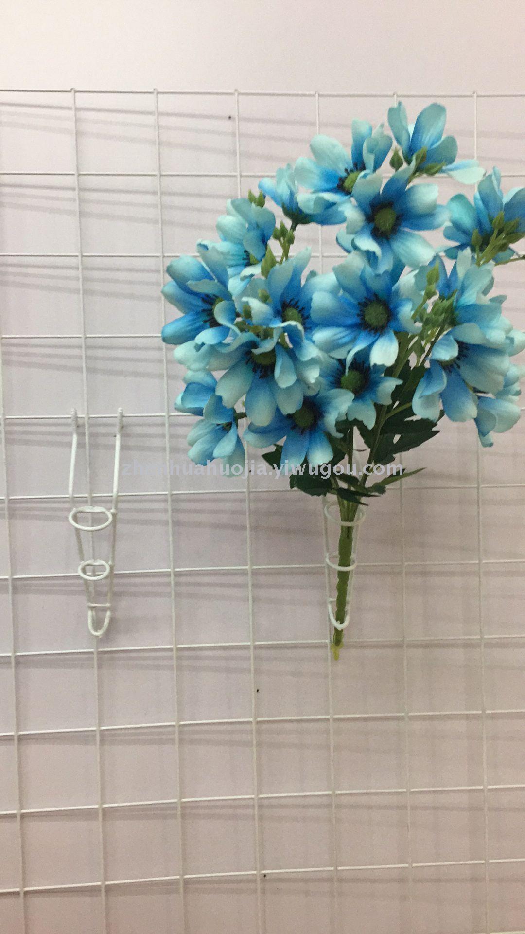 Yiwu Shelf Factory Direct Sales Large Supply of Iron Plastic-Dipping Iron Hook Hook Flower Arrangement Hook