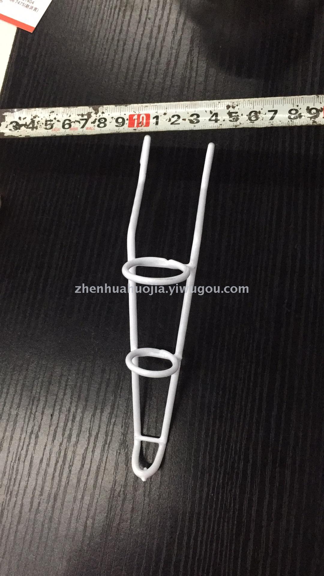 Yiwu Shelf Factory Direct Sales Large Supply of Iron Plastic-Dipping Iron Hook Hook Flower Arrangement Hook
