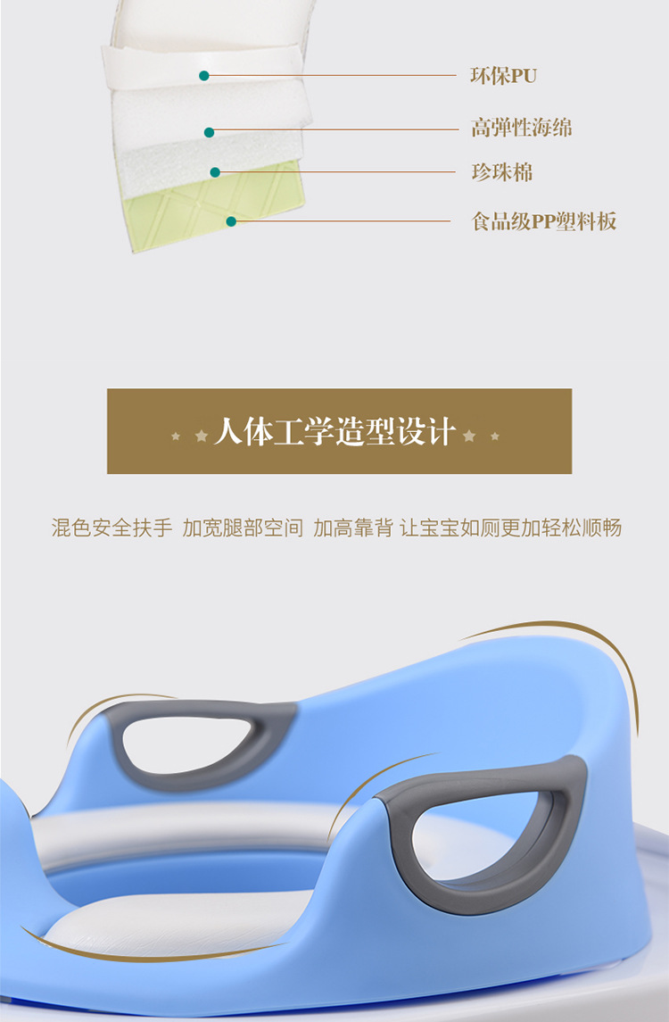 Children's Toilet Seat Toilet for Baby Boys Potty Seat Female Child Toilet Cover Cushion Infant Toilet plus-Sized Children's Toilet Seat Toilet for Baby Boys Potty Seat Female Child Toilet Cover Cushion Infant Toilet plus-Sized