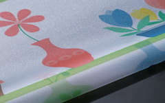 Manufacturers direct creative table mat heat insulation pad square can mix batch of PVC foam mat a replacement