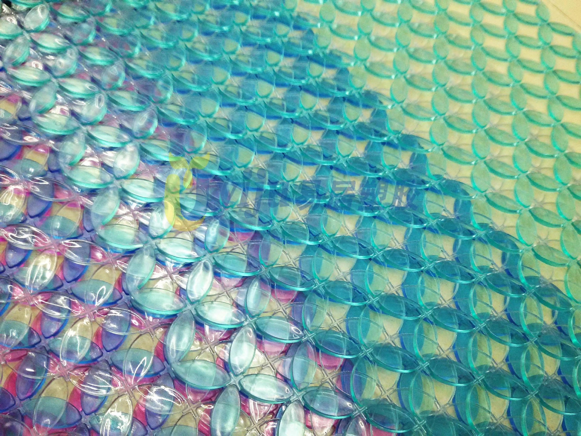 Manufacturer: PVC square copper food mat, water investment pad, asphalt mat, anti-skid pad, heat insulation mat, bowl pad