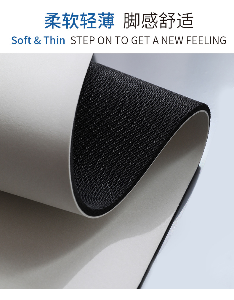 Diatom Ooze Cushion Toilet Absorbent Mat Toilet Door Non-Slip Foot Mats Quick-Drying Toilet Bathroom Mats Oval