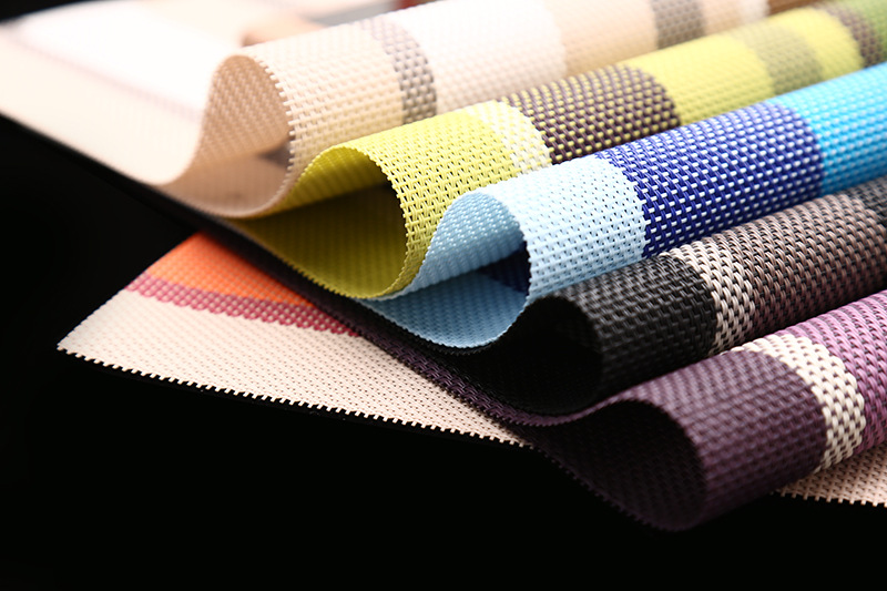 Manufacturer's direct selling hotel PVC braided heat insulation MATS for the comfort of western food pad.