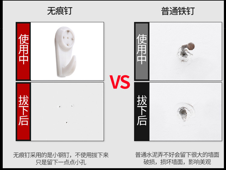 Wedding Invisible Screwless Oil Painting Photo Frame Installation Accessories Traceless Hook Wall Hanging Decoration Wedding Invisible Screwless Oil Painting Photo Frame Installation Accessories Traceless Hook Wall Hanging Decoration