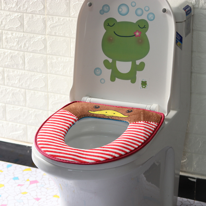 Factory direct new cartoon toilet seats-paste fluffy cute plush seat cushion toilet toilet seat Factory direct new cartoon toilet seats-paste fluffy cute plush seat cushion toilet toilet seat