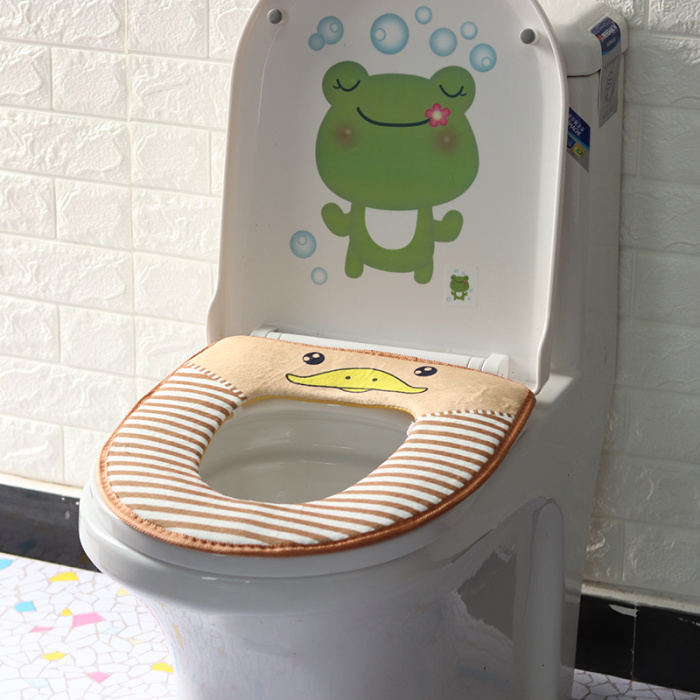 Factory direct new cartoon toilet seats-paste fluffy cute plush seat cushion toilet toilet seat Factory direct new cartoon toilet seats-paste fluffy cute plush seat cushion toilet toilet seat