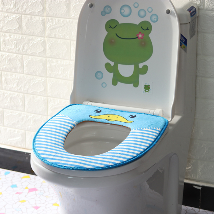 Factory direct new cartoon toilet seats-paste fluffy cute plush seat cushion toilet toilet seat Factory direct new cartoon toilet seats-paste fluffy cute plush seat cushion toilet toilet seat