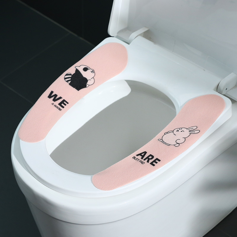 Washable Happy Day Toilet Seat Sticky Toilet Cushion Toilet Four Seasons Toilet Seat Toilet Seat Cover Wholesale