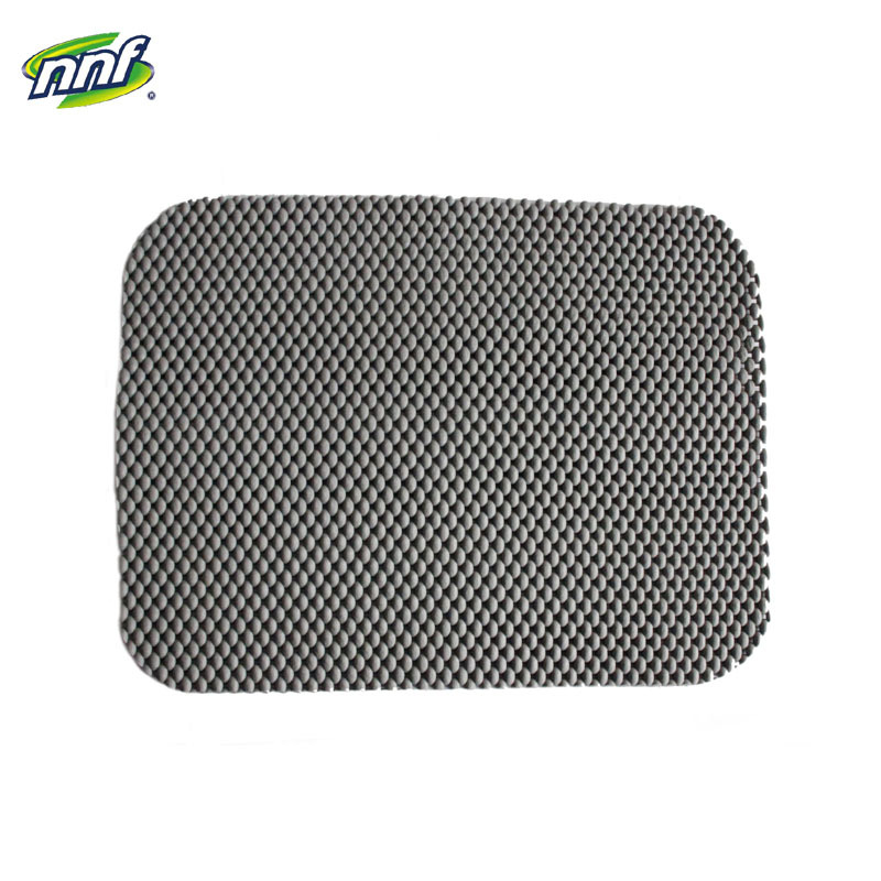 Japanese household products custom style coasters PVC foam solid color dining mat sink mat heat insulation pad can be mixed batch