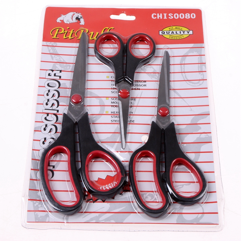 Scissors Set Household Scissors Beauty Scissors 3-Piece Set