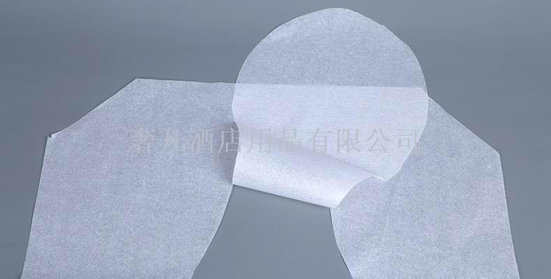 Disposable disposable toilet seat cushion for travel on business trip.