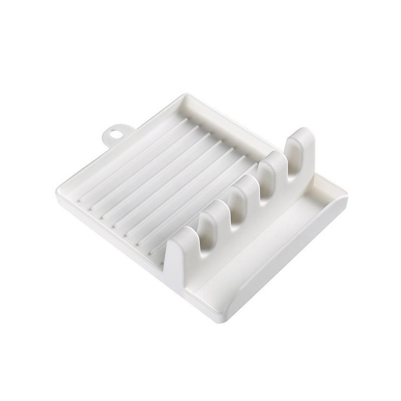 Creative Spatula Shelf Supports Household Soup Spoon Mat Chopsticks Pot Lid Storage Kitchen Shelf Countertop Shelf